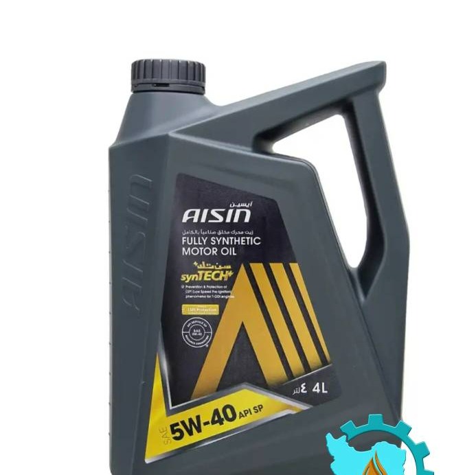 روغن موتور آیسین 5W40 SP Plus حجم 4 لیتر