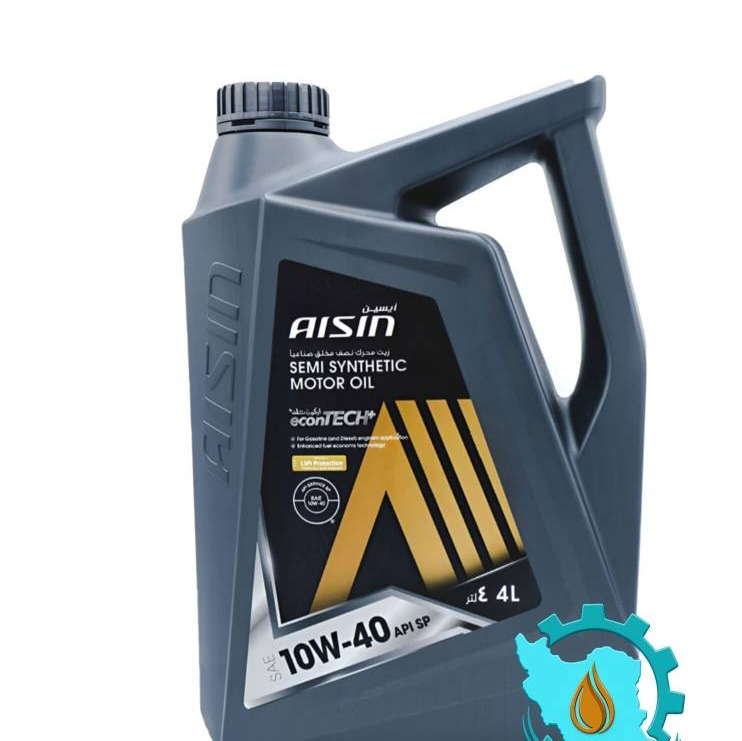 روغن موتور آیسین 10W40 SP حجم 4 لیتر