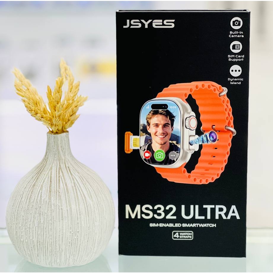 ساعت هوشمند سیمکارت خور JSYES مدل MS32 ULTRA - دارای دوربین