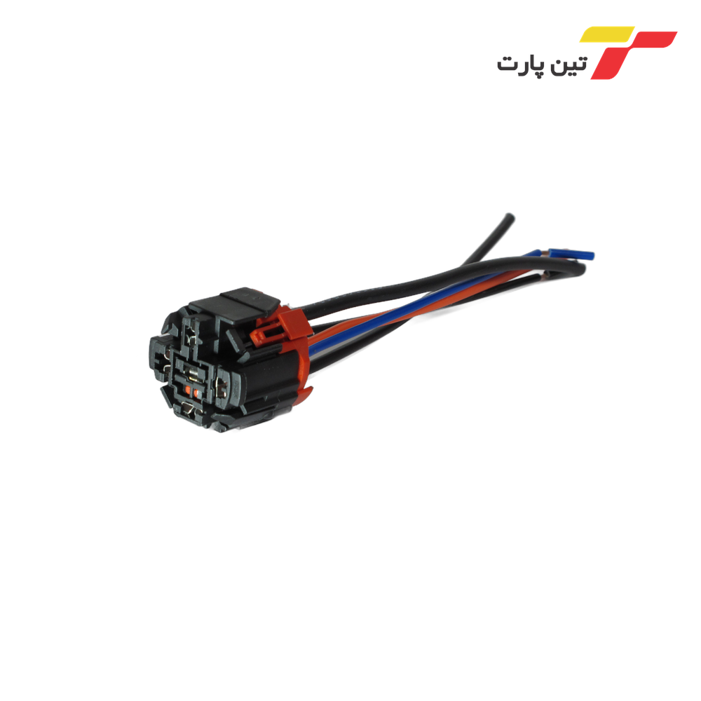 سوکت رله فن پژو405 -سمند - RD سرسیم برنجی( سیم خودرویی سایز 4 )