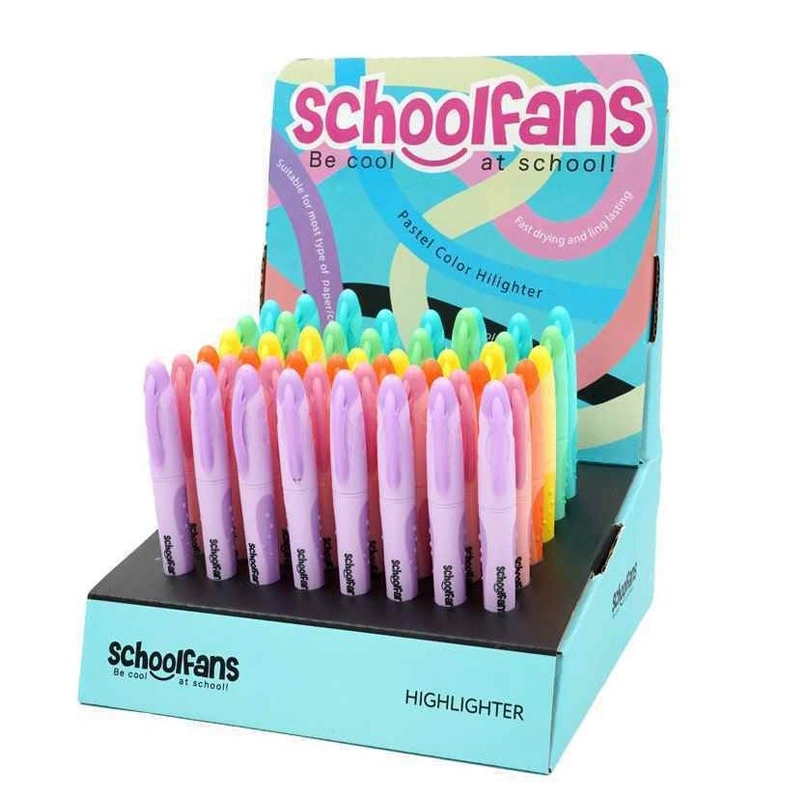 ماژیک هایلایت قلمی پاستیلی SCHOOLFANS 925002