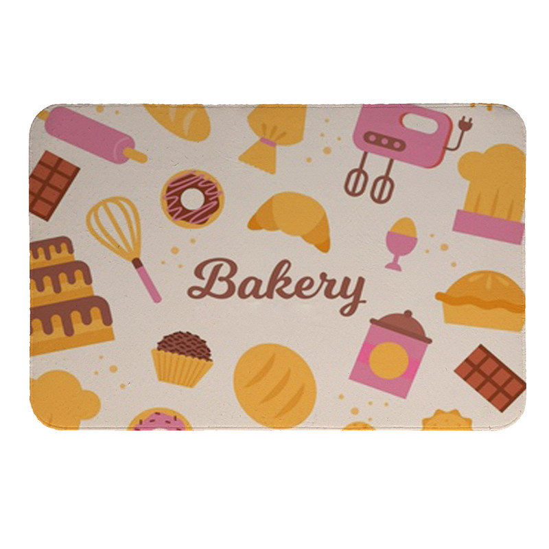پادری طرح Bakery کد 8247 سایز 80 50 سانتی متر