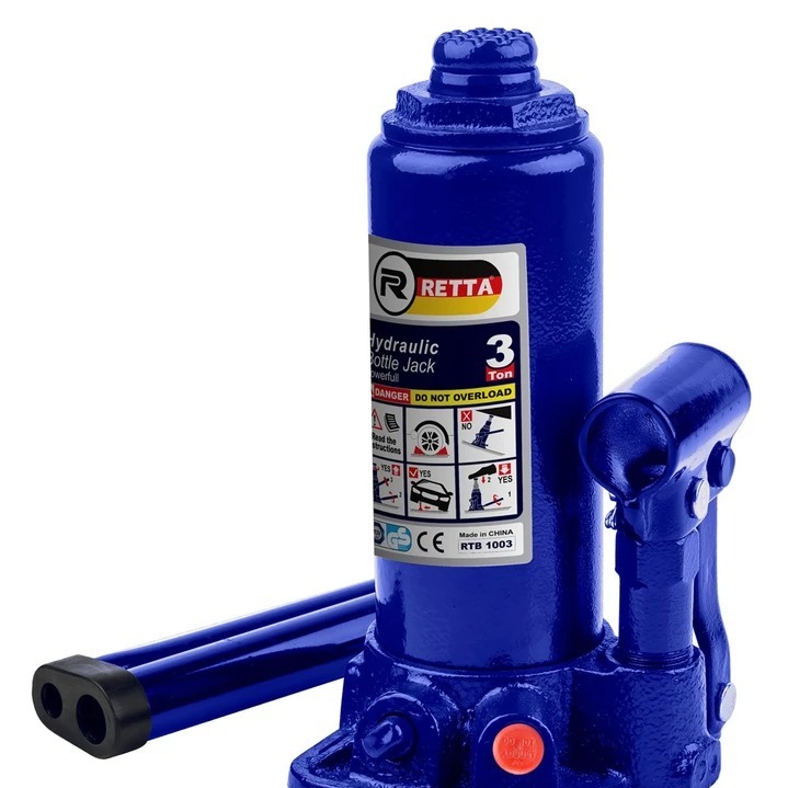 جک هیدرولیک خودرو رتتا مدل RTB-1003 ظرفیت 3 تن