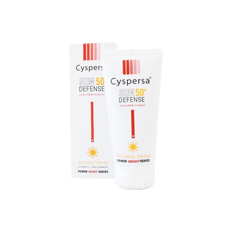 کرم ضد آفتاب سیسپرسا رنگ بژ طبیعی حجم 50mL
