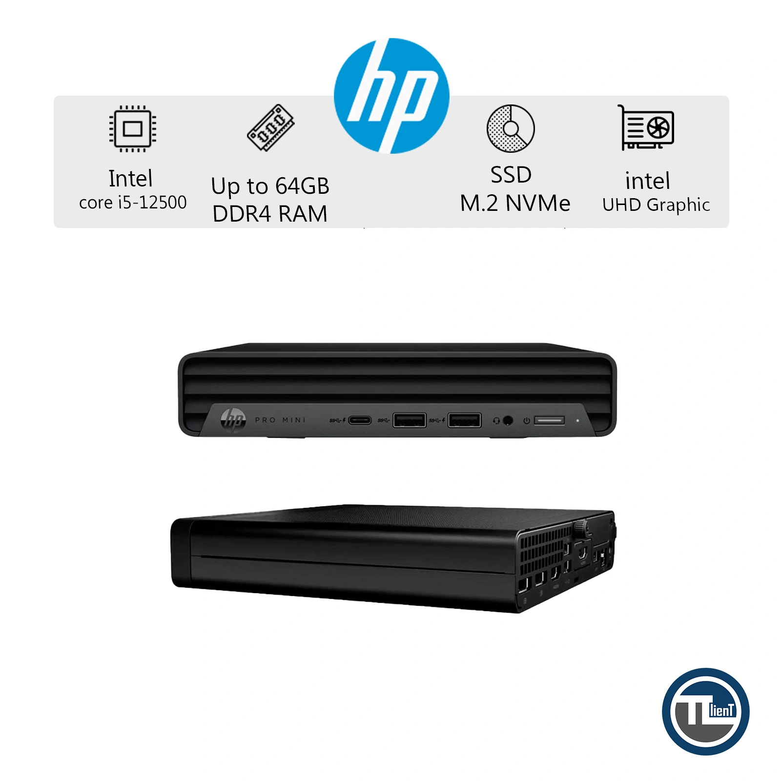مینی پی سی (i5-12500) HP ProDesk 400 Pro G9