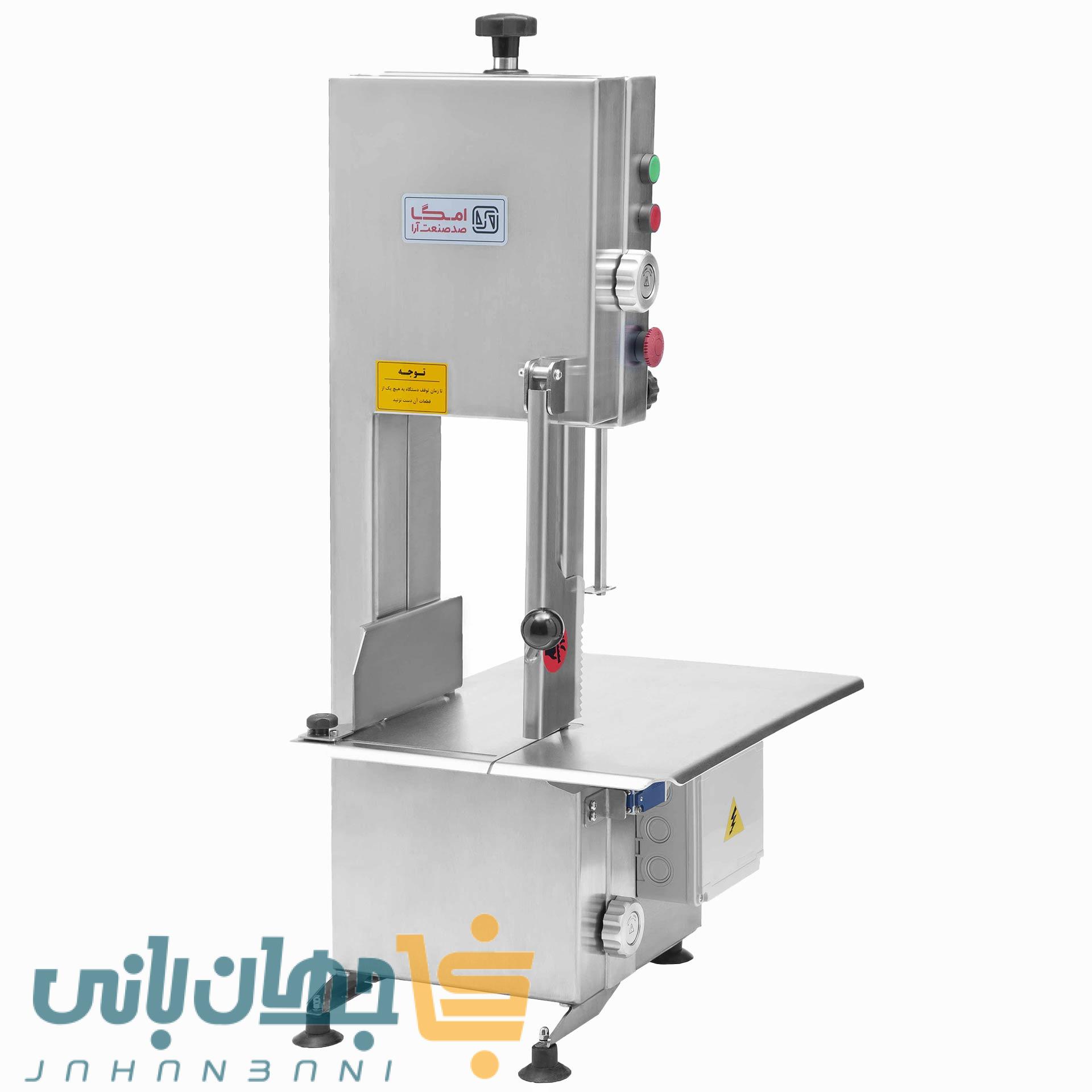 اره استخوانبر صنعتی امگا ایرانی مدل BS182 تک فاز (پس کرایه تیپاکس)