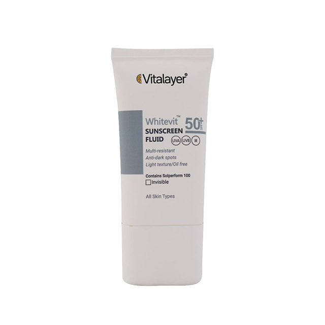 فلویید ضد آفتاب پوست دارای لک وایت ویت ویتالیر vitalayer