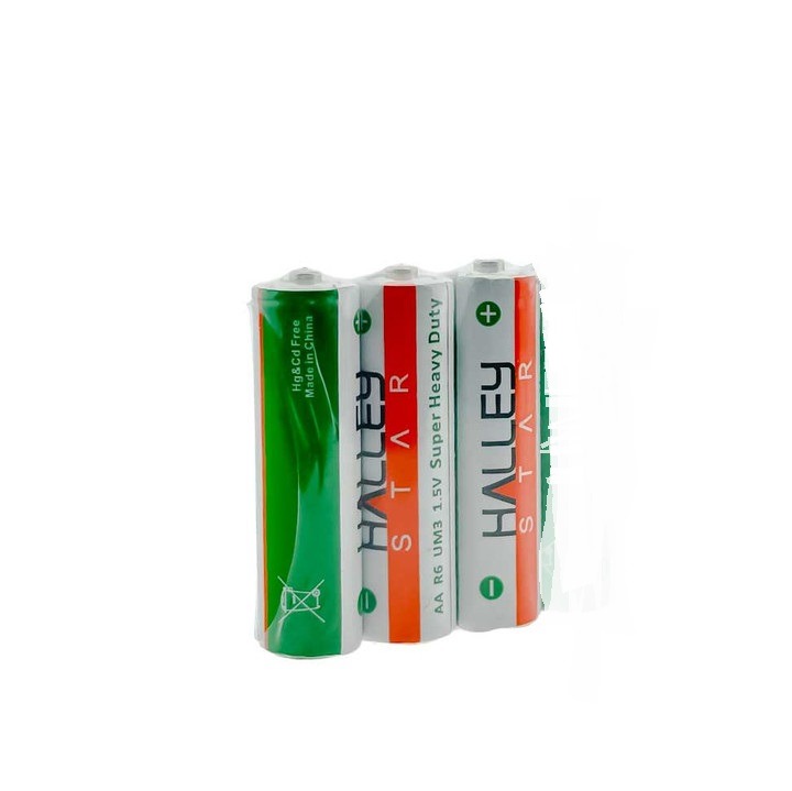 باطری قلم super heavy duty برند هالی استار بسته 3 عددی