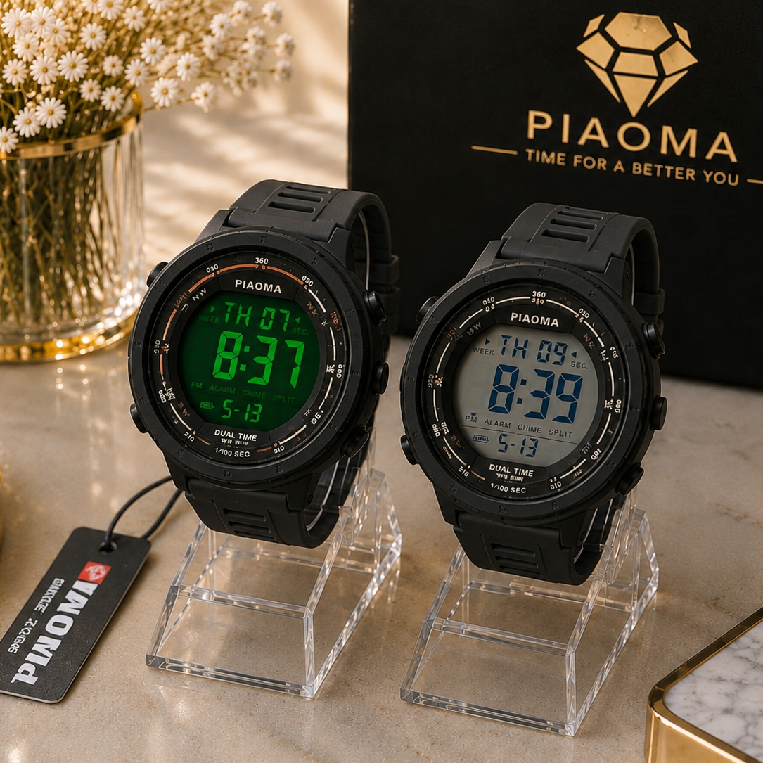 ساعت دیجیتال اسپرت PIAOMA مشکی