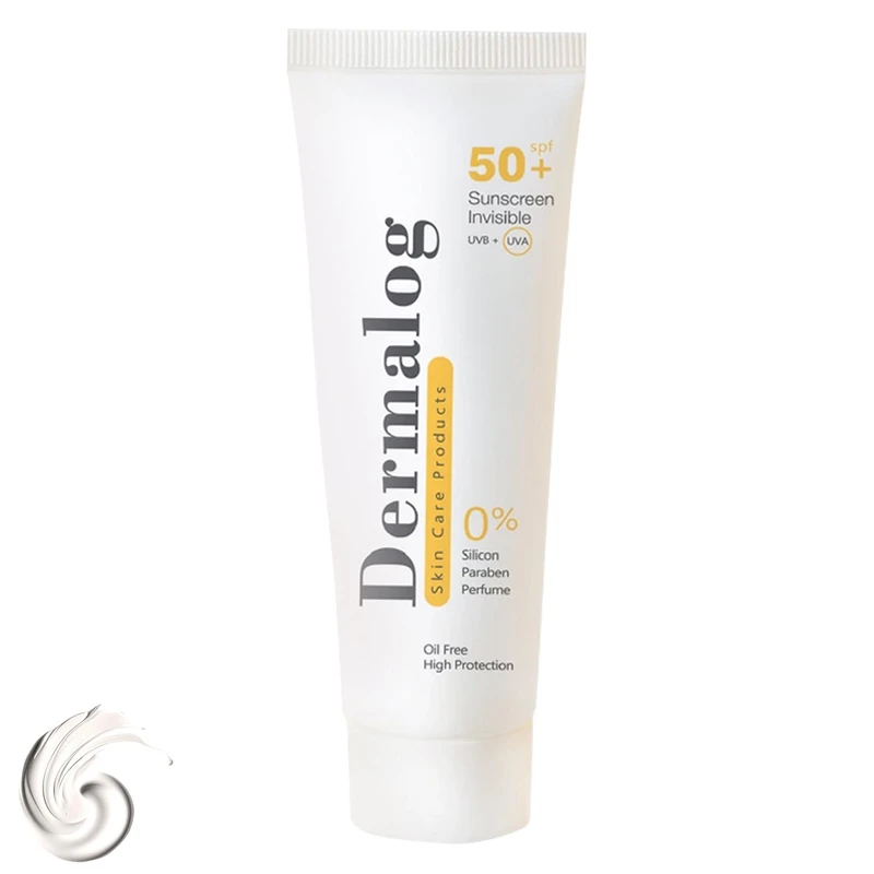 کرم ضدآفتاب پوست خشک فاقد پارابن درمالوگ SPF50