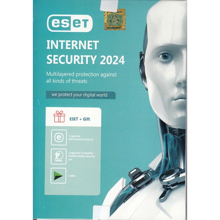 لایسنس آنتی ویروس ایست اینترنت سکیوریتی 2024 یک ساله 2 کاربره