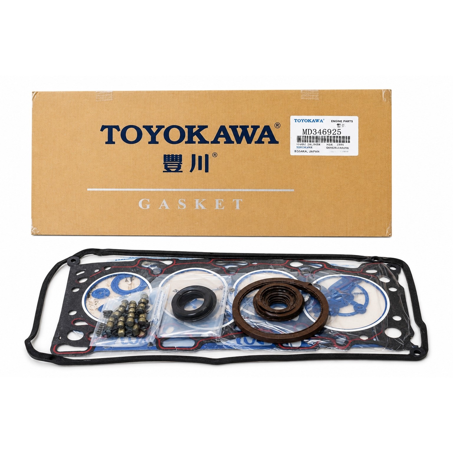 واشر کامل موتور تویوکاوا Toyokawa مناسب مزدا وانت 2000 کاربراتور