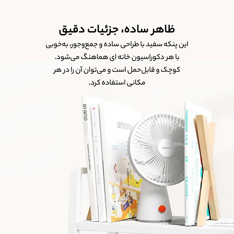 پنکه رومیزی شیائومی مدل ZMYDFS01DM