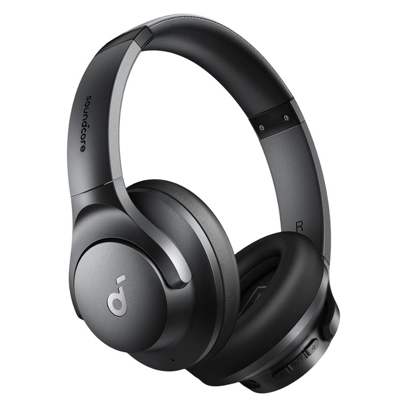 هدفون بلوتوثی انکر مدل Soundcore Q20i با نویز کنسلینگ فعال (ANC)، درگاه شارژ USB Type-C، دارای 2 میکروفون داخلی و 2 م...