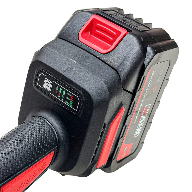 مینی فرز شارژی براشلس 150 میلیمتری 21 ولت ادون مدل OAG-21125A BL توس