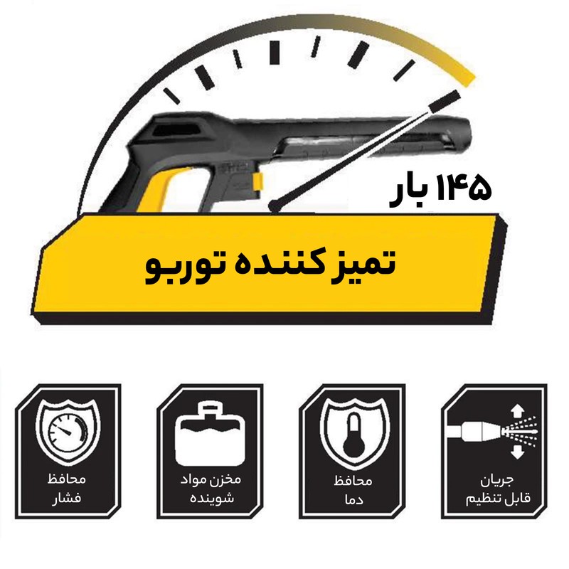 کنزاکس کارواش کنزاکس مدل KPW-6518