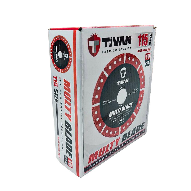 صفحه برش همه کاره تیوان مدل MB-115 مجموعه 10 عددی