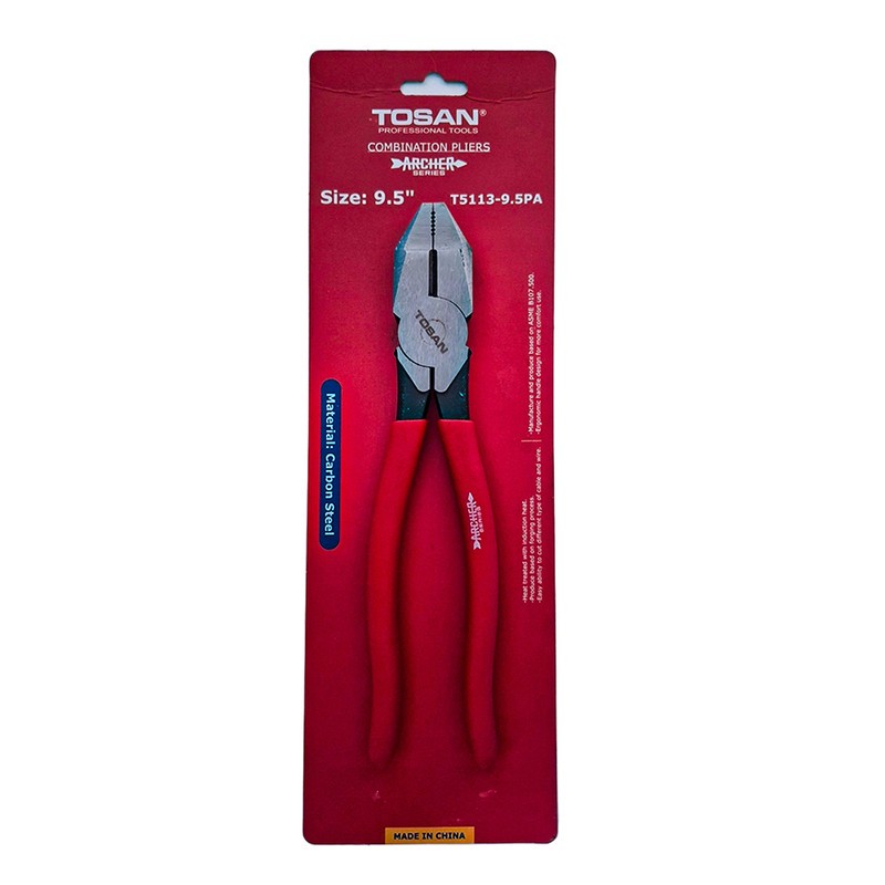 انبردست توسن مدل T5113-9.5PA سایز 9.5 اینچ توس