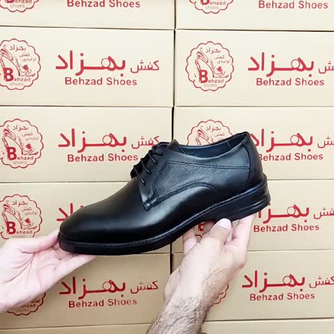 کفش تمام چرم طبیعی گاوی مردانه سایز 40 تا 44 رنگ مشکی کفی طبی زیره پیو لژ سه سانتی رویه چرم طبیعی سبک راحت 