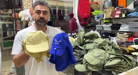 کلاه کوهنوردی آفتابی سه تیکه SALEWA اورجینال