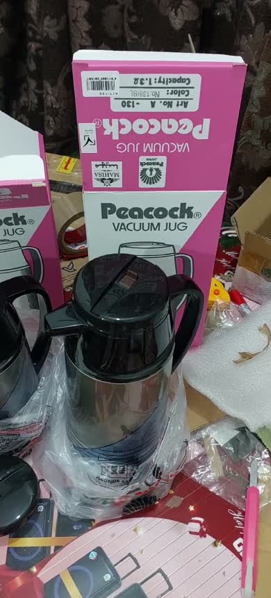 فلاسک دکمه دار پیکوک ژاپن گنجایش 1.6 لیتر