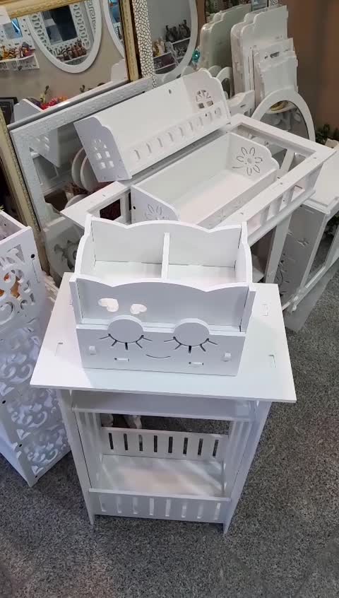 شلف استند باکس جالوازم آرایشی طرح چشم