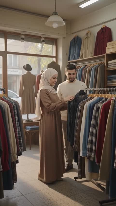پیراهن مردانه آستین بلند یقه کوبایی طرحدار جنس کرپ لینن