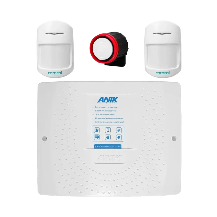 پکیج دزدگیر اماکن سیم کارتی سری اکونومی مدل ECOMAX N