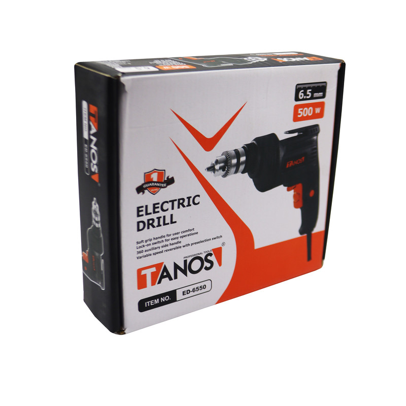 دریل چکشی برقی تانوس کد YP-ED-6550500W