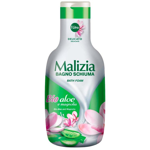 شامپو بدن مالیزیا مدل مگنولیا و آلوئه ورا Malizia حجم 1 لیتر