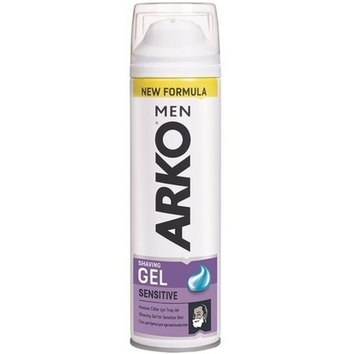 ژل اصلاح صورت آرکو Arko مدل Sensitive مناسب پوست حساس حجم 200 میل