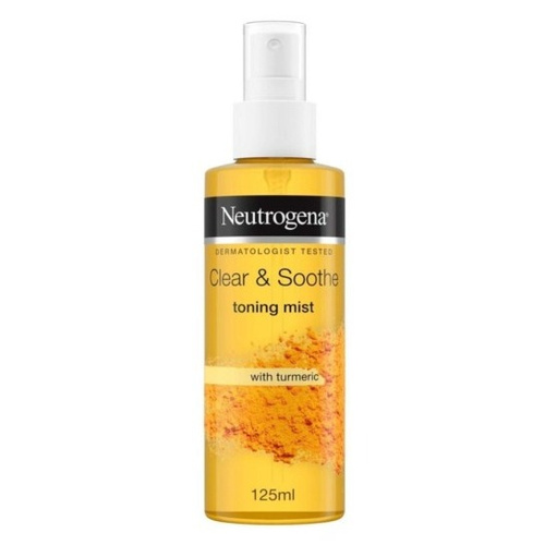 تونر صورت زردچوبه نوتروژینا ضد لک و جوش مدل clear &amp; soothe