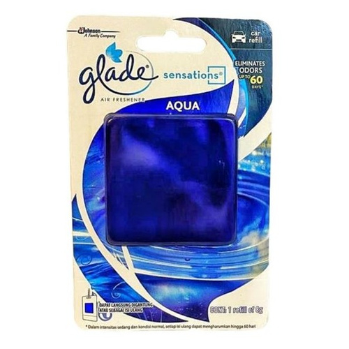 خوشبو کننده هوا گلید glade مدل کارتی آویز مدل AQUA
