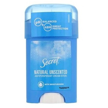 مام کرمی بدون رایحه سکرت مدل Natural Unscented | Secret