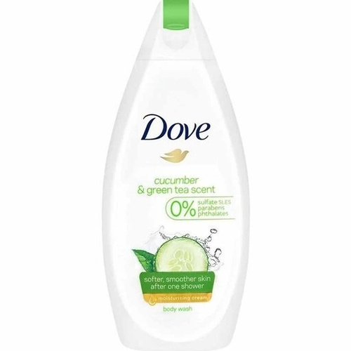 شامپو بدن داو Dove حاوی عصاره چای سبز و خیار حجم 500 میل
