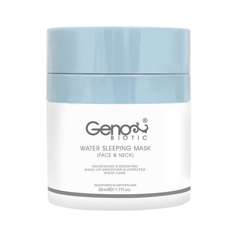 ماسک صورت ژنوبایوتیک مدل 01 حجم 50 میلیلیتر آبرسان، جوانکننده و ضد چروک مناسب انواع پوست با عصاره طبیعی برای خانمها و...