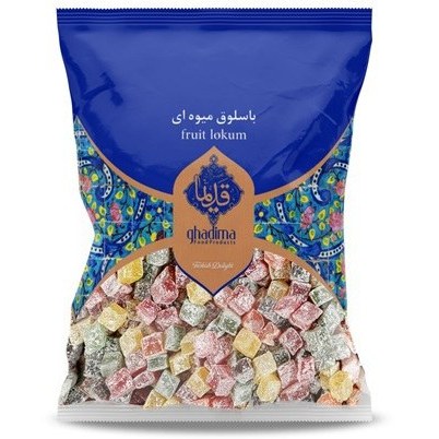 لوکوم میوه ای پاکتی 500 گرم قدیما - 6260878401291