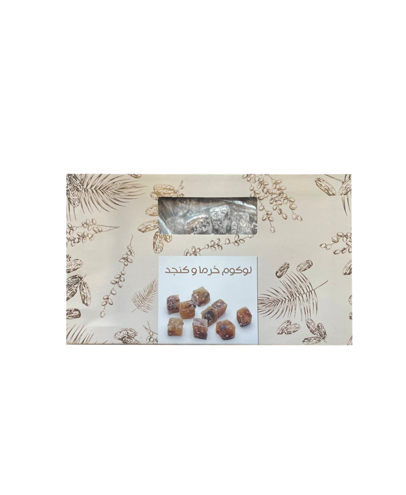 لوکوم مغزدار بیز 450 گرمی