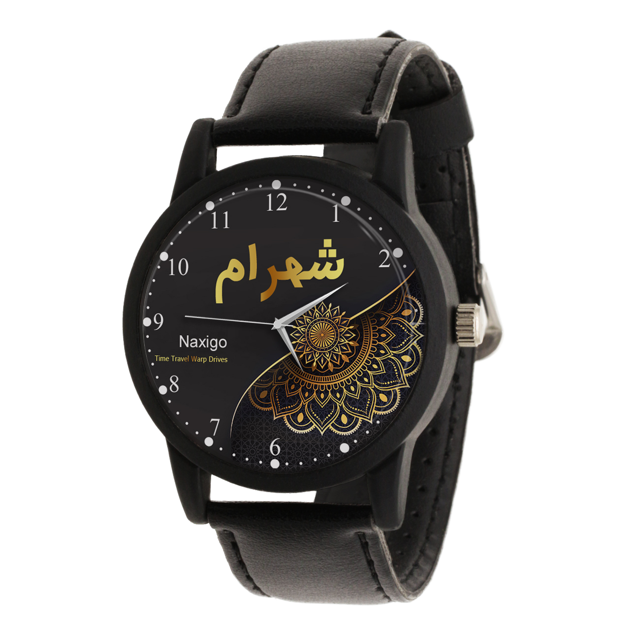 ساعت مچی عقربه ای ناکسیگو مدل اسم شهرام کد LF19846