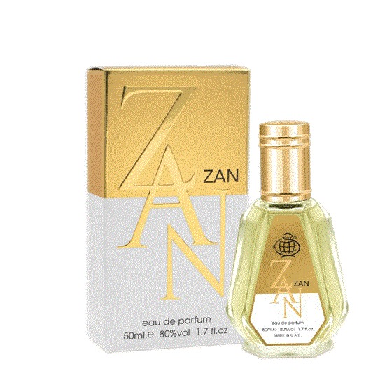 ادوپرفیوم زان ( ZAN ) برند فرگرنس ورد 50 میل