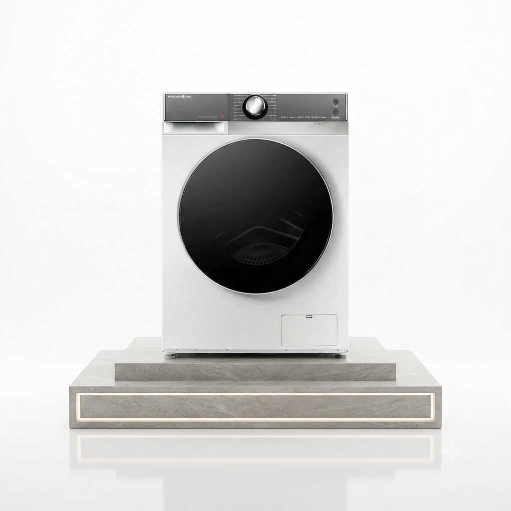 ماشین لباسشویی 9kg سفید پاکشوما (40108W )