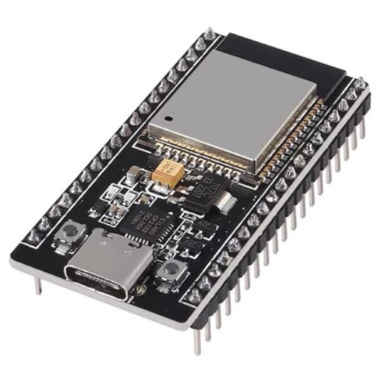 برد توسعه ESP32 با مبدل CP2102 دارای بلوتوث و wifi مدل 38 پایه با کانکتور TYPE-C