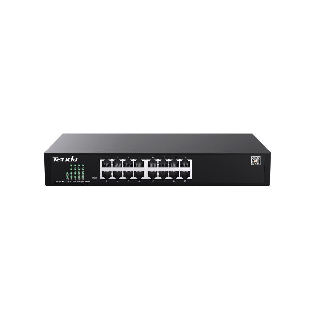 سوئیچ 16 پورت POE مدل TEG2216D برند تندا