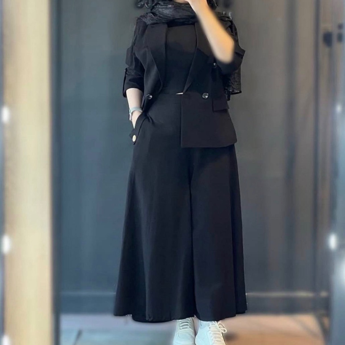 کت شلوار زنانه سوگل جنس لینن 