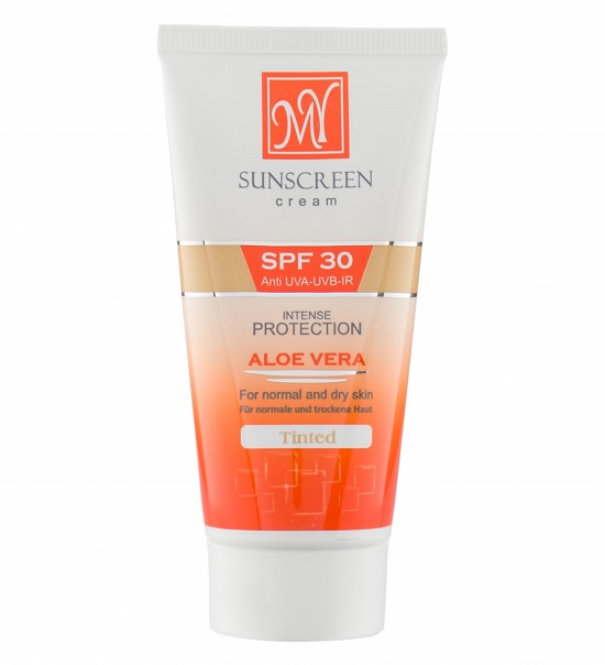 کرم ضد آفتاب کرم پودری مای با SPF30 برای پوست خشک و نرمال حجم 50 میلی لیتر