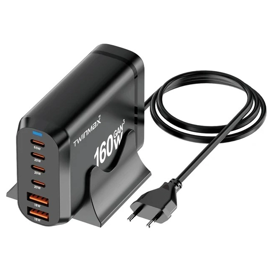 شارژر رومیزی 160 وات توئین مکس مدل MV-32