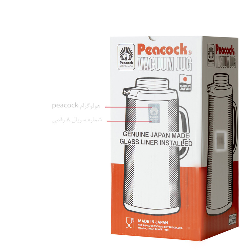 فلاسک پیکوک مدل Miroor کد C-190 گنجایش 1.9 لیتر