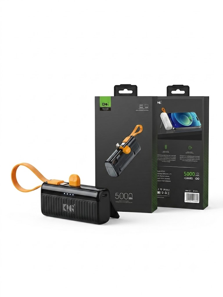 پاوربانک KPG مدل KP-54 ظرفیت 5000 میلیآمپرخروجی10W