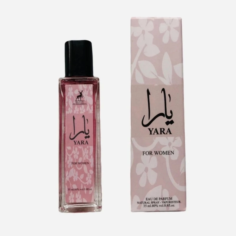 عطر یارا 35 میل الحمبرا با رایحه وانیل