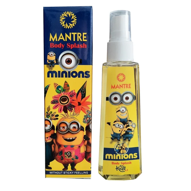 بادی اسپلش کودک مانتره مدل مینیون ها (Minions) حجم 80 میلی لیتر